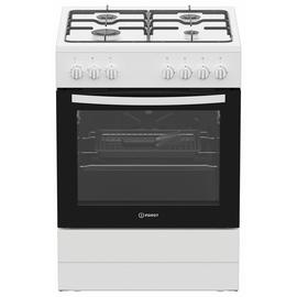 Indesit I6G3PMWUK 60cm Dual Fuel Cooker - White