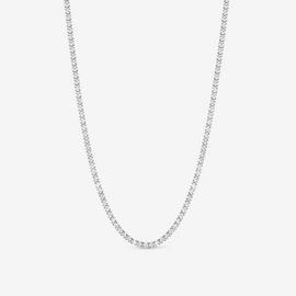 Jon Richard Yellow Gold Plated Tennis Pendant Necklace