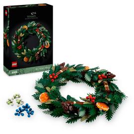 LEGO Botanicals Wreath, Festive Home Decor Set 10340