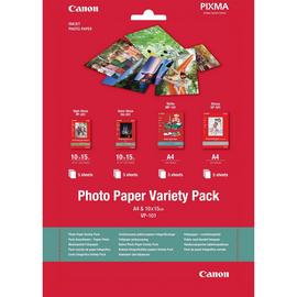 Canon Photo Paper Variety Pack - 20 Sheets