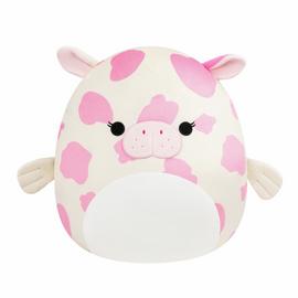 Squishmallows 16 Inch Mondy Pink Sea Cow Soft Toy