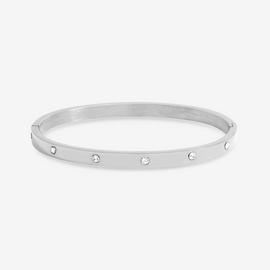 Jon Richard Silver Plated Crystal Bangle