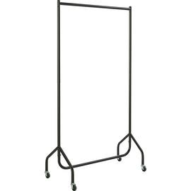 Argos Home Heavy Duty Single Clothes Rail - Black