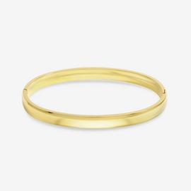 Jon Richard Waterproof Gold Plated Polished Bangle