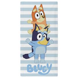 Bluey Piggyback Towel - Blue