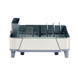 Argos Home Expandable Dish Rack - White & Grey