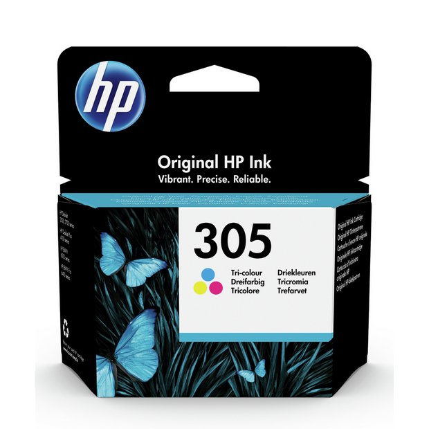 Monumental Katedral Krydderi Buy HP 305 Original Ink Cartridge - Colour | Printer ink | Argos