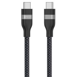 Anker 0.9m 240W Braided USB-C to USB-C Cable - Black