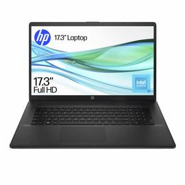 HP 17-cn3008na 17.3in N100 4GB 128GB Laptop - Black