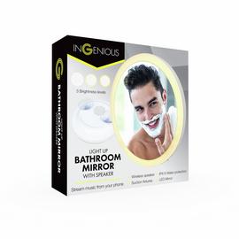 Menkind InGenious Bathroom Mirror With Speaker