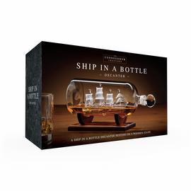 Menkind Ship In A Bottle Decanter
