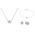 Revere Sterling Silver Earrings, Pendant & Bracelet Set