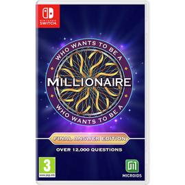 Who Wants to Be a Millionaire? Final Answer Edn Switch Game