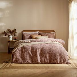 Yard Perrie Leaf Cinnamon Bedding Set