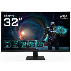 Gigabyte GS32QCA 31.5 Inch 180Hz QHD Curved Gaming Monitor