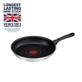 Tefal 28cm Titanium Edition Stainless Steel Frying Pan
