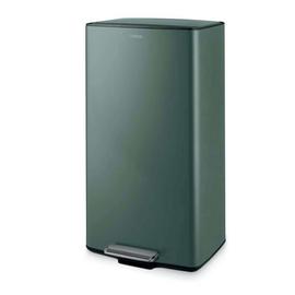 Tower 40 Litre Rectangular Pedal Bin - Forest Green