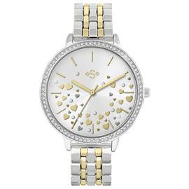 Spirit Ladies Sunray Dial Two Tone Bracelet Watch