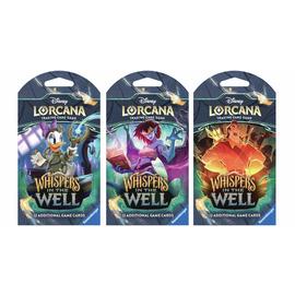 Disney Lorcana SLVD Booster Trading Card - Pack Of 3