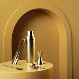 Habitat 60 Gold Edit Boogie Woogie Cocktail Shaker Set