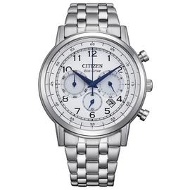 Citizen Men's White Dial Stainless Steel Bracelet Watch