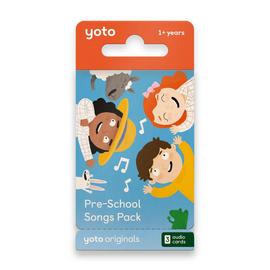 Yoto Pre-School Songs Card Collection - Pack of 3