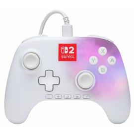 PowerA Advantage Switch 2 Wired Controller - Lumectra White
