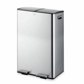 Tower 60L Twin Compartment Recycling Pedal Bin - Steel