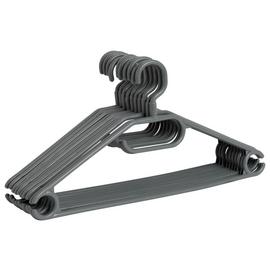 Argos Home Pack of 10 Plastic Hangers