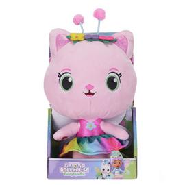 Gabby's Dollhouse Rainbow Fairy Kitty 10 Inch Soft Toy