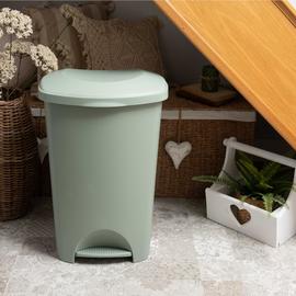 Addis 50 Litre Pedal Bin - Lilypad Green
