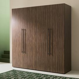 Habitat Atlas 4 Door Wardrobe - Walnut