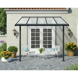 Palram – Canopia Sierra 3 x 3.05m Patio Cover - Grey Clear