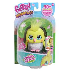 furReal Handfuls Chirps The Cockatoo Interactive Soft Toy