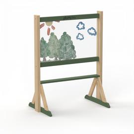 Plum Outdoor Wooden Dimensional Easel