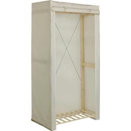 Argos Home Covered Single Wardrobe - Cream