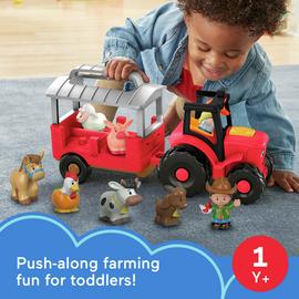 Little People Caring for Animals Tractor Playset