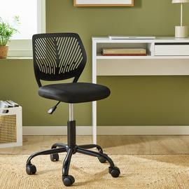 Argos Home Compact Office Chair - Black