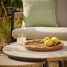 Habitat Scalloped Serving Tray