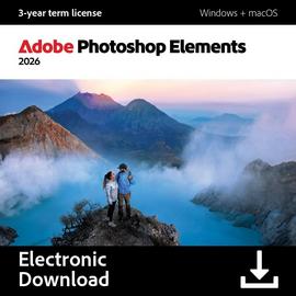 Adobe Photoshop Elements 2026 1 User 3 Year-Digital Download