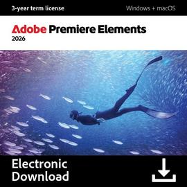 Adobe Premiere Elements 2026 1 User 3 Year -Digital Download