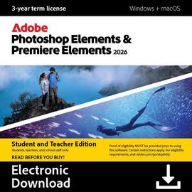 Adobe Elements 2026 Student & Teacher Edition 3 Year