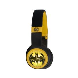 Lazerbuilt Batman Logo Light-Up Bluetooth Headphones