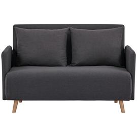 Habitat Alex Fabric Small Double Sofa Bed - Charcoal