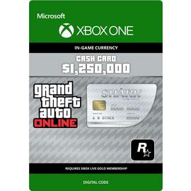 GTA 5 Great White Shark Cash Card Xbox One Digital Download