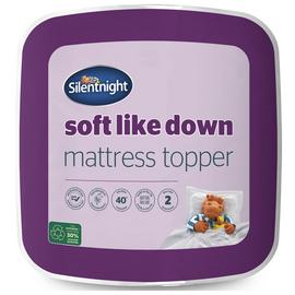 Silentnight Soft Like Down Mattress Topper