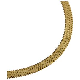 Liars & Lovers Gold Tone Sleek Snake Chain Necklace