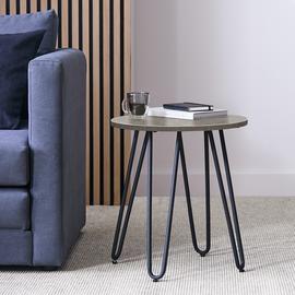 Argos Home Porter Side Table - Grey