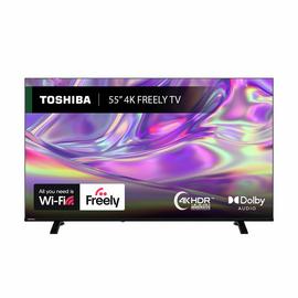 Toshiba 55Inch 55UV1563DB Smart 4K UHD HDR DLED Freely TV