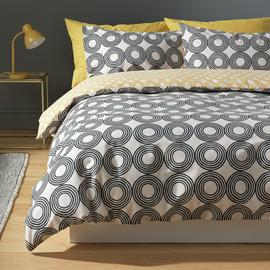 Argos Home Drawn Circles Bedding Set